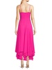 Clemenza High-Low Rufled Maxi Dress