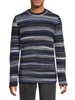 Rick Striped Virgin Wool Blend Sweater