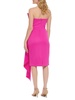 Asymmetric Strapless Sheath Dress