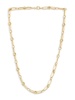 14K Yellow Gold Paperclip Chain Necklace/18"