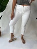 prima crop in white