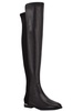 rania womens zipper almond toe over-the-knee boots