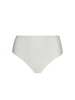 women's high waist brief in ecru