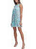 womens chiffon mini shift dress