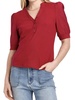 tanner top in ruby pink