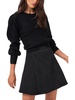 midnight garden womens cable knit crewneck pullover sweater