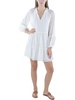 womens v neck long sleeve mini dress