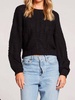 ronnie sweater in black