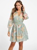 michelle short floral dress