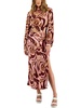 womens satin cropped