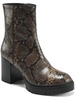 ellie womens platform side zip mid-calf boots