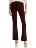 farrah womens velvet high rise bootcut jeans