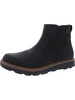 marcus mens faux suede lugged sole ankle boots