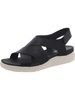 time off sea womens metallic strappy slingback sandals