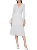 womens cotton pinstripe shirtdress