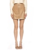 eva vegan leather mini skirt