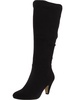 womens faux suede tall knee-high boots