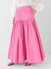 pop maxi skirt in pink