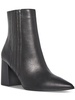 iconic womens leather pointed toe booties