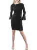womens knit knee midi dress