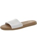 paloma womens leather peep-toe slide sandals
