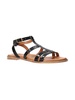 ira womens animal print open toe flat sandals