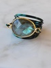 torrey ring in green with labradorite