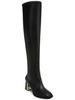 nanda  womens solid square toe over-the-knee boots