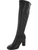 cindy womens faux leather tall knee-high boots