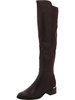 jotty womens faux leather zipper over-the-knee boots