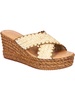 geo-italy  womens woven wedge sandals