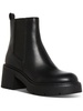 trust womens patent lugged sole chelsea boots