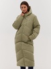 eloraina chevron quilted maxi parka