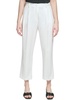 womens high rise pleated straight leg pants