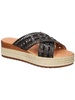 exa-italy womens leather cut out espadrilles
