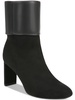 ajojof womens faux suede mixed media booties
