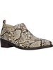 lorraine womens faux leather ankle shooties