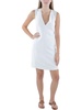 womens deep v neck short mini dress