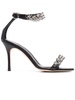 rekik fabio heeled sandals black