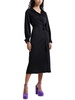 harlow womens satin wrap dress