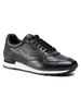 goody 6234617 men's black calf leather sneakers