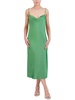 womens midi cowl neck slip dress