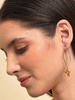 pack of 4 gold plated pearl beaded hoop earring