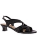 tristen womens patent kitten heel heels