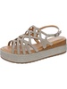 zip-italy womens leather slingback platform sandals