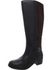 chaza womens wide calf leather knee-high boots