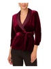 womens satin lapel shawl collar tuxedo jacket