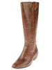 brilliance womens stretch knee high riding boots