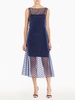 minata dress in navy