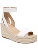 cohjo womens faux leather padded insole wedge sandals